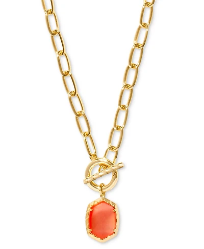 Kendra Scott 14k Gold-Plated Stone 18" Pendant Necklace