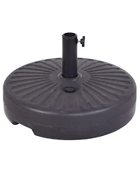 20 Inch Round 23L Water Filled Umbrella Base