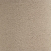 Springcrest Set of 2 Natural Linen Medium Drum Lamp Shades 15" Top x 16" Bottom x 11" High (Spider) Replacement with Harp