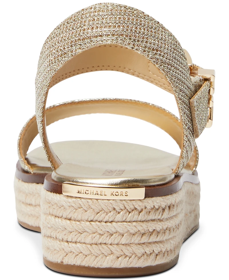Michael Michael Kors Women's Richie Espadrille Platform Wedge Sandals