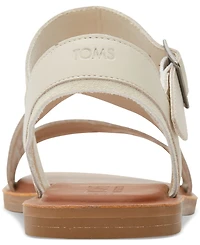 Toms Women's Sloane Strappy Side-Buckle Flat Sandals