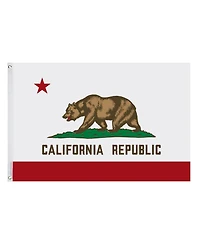 3x5 Ft California State Flag Republic Bear Polyester Grommets Garden Banner