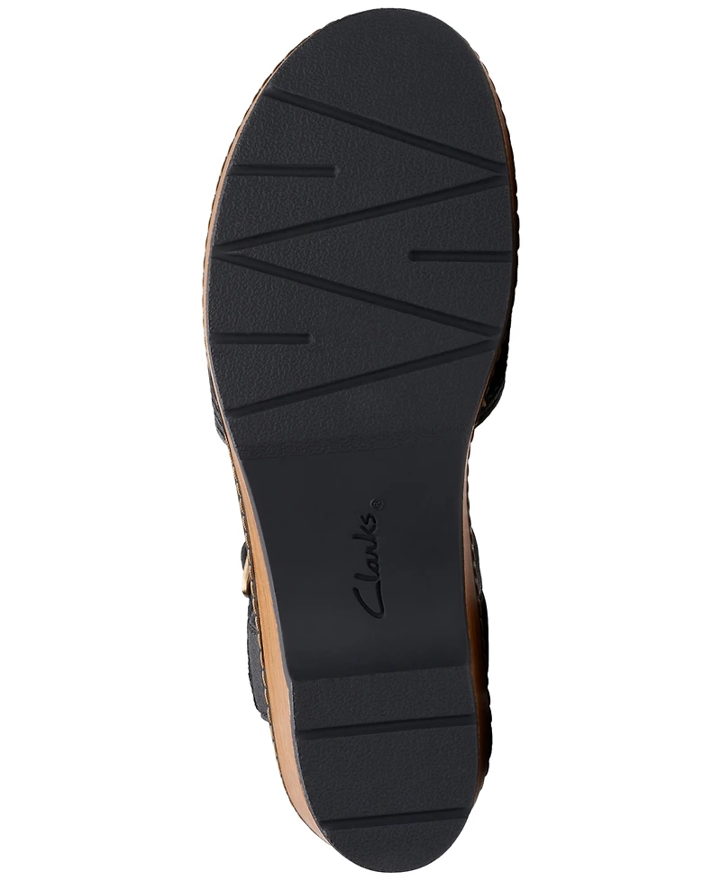 Clarks Paizlee Bay Clog-Style Block Heel Platform Shoes