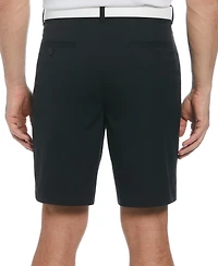 Pga Tour Men's Moisture Wicking Active Waistband 9" Golf Shorts