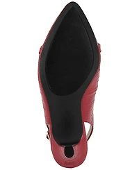Jones New York Women's Gildyy Pave Chain Slingback Pumps