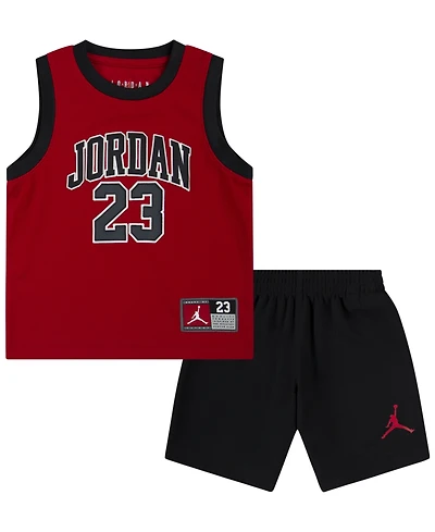 Jordan Toddler Boys 23 Jersey 2-Piece Set