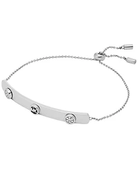 Michael Kors Gold-Tone or Silver-Tone Logo Id Slider Bracelet