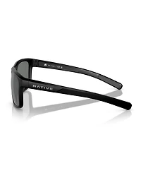 Native Men's Wells Polarized Sunglasses, Mirror Polar XD9001