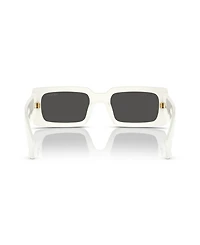 Prada Low Bridge Rectangular Women's Sunglasses, Pr A07SF