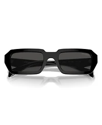 Prada Low Bridge Geometric Women's Sunglasses, Pr A12SF