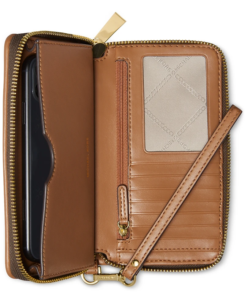 Michael Michael Kors Jet Set Large Flat Multifunction Phone Case