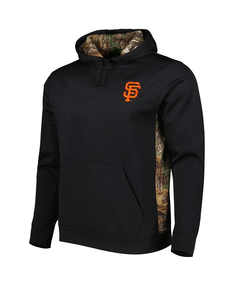 Men's Dunbrooke Black, Camo San Francisco Giants Ranger Pullover Hoodie