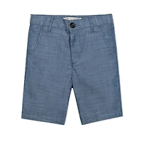 Hope & Henry Baby Boys Organic Cotton Chambray Short
