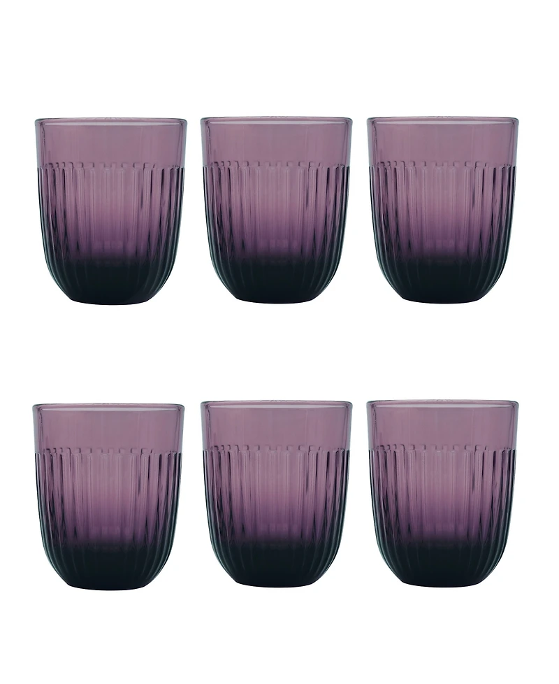 La Rochere Aubergine Quessant 10 oz. Tumbler, Set of 6