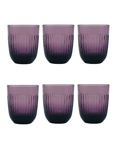 La Rochere Aubergine Quessant 10 oz. Tumbler, Set of 6