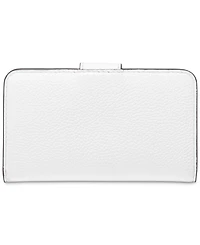 Michael Kors Charm Medium Tab Pocket Leather Bifold Wallet