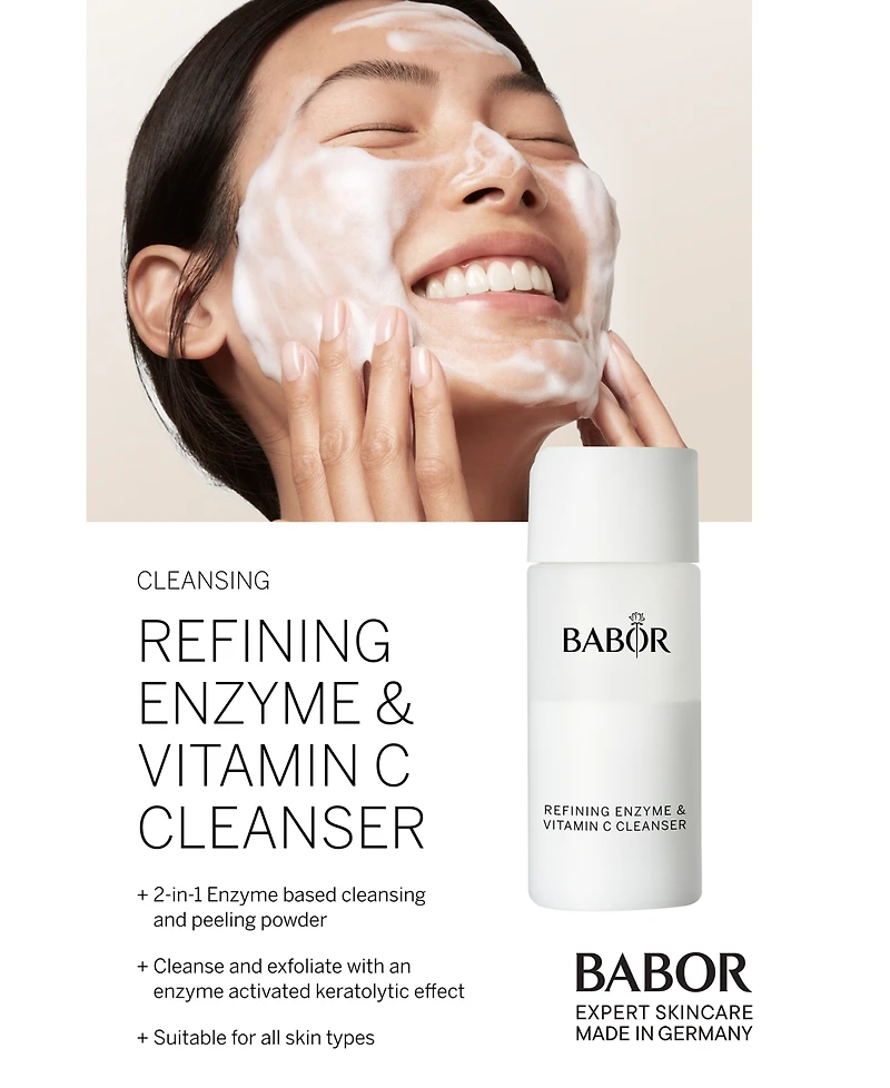 Babor Refining Enzyme & Vitamin C Cleanser, 1.41 oz.