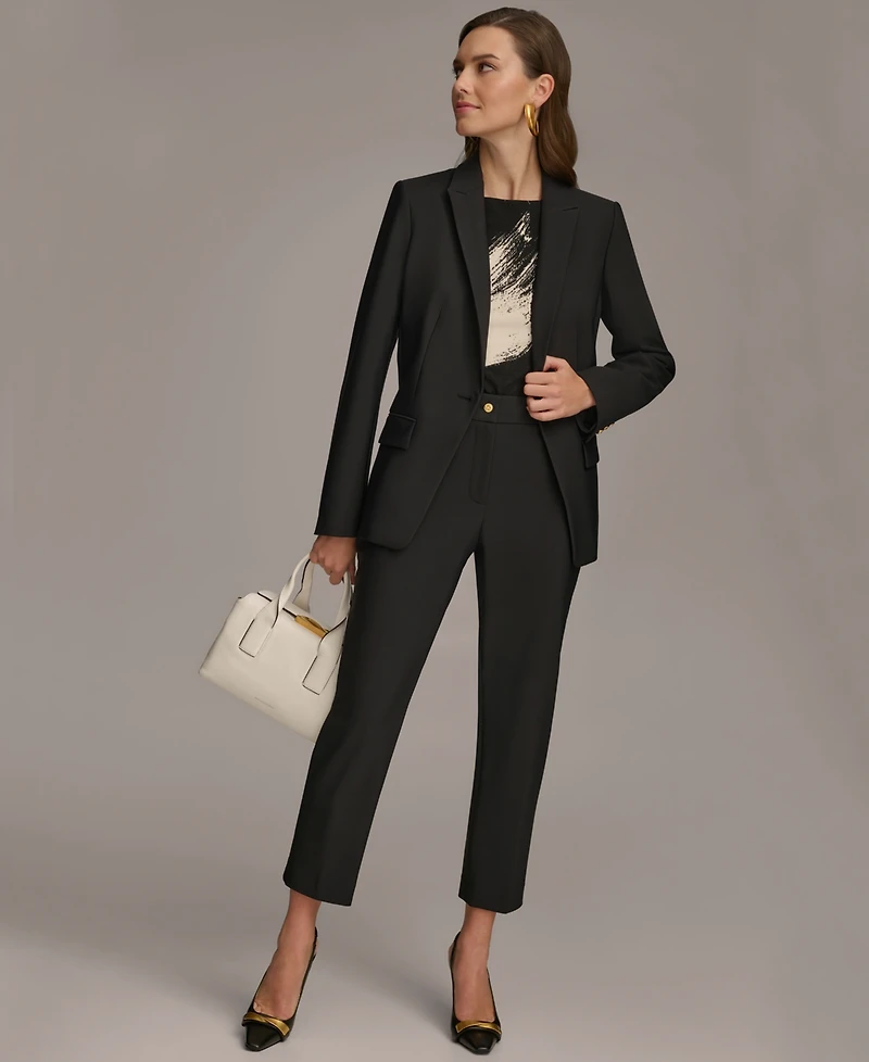 Donna Karan New York Women's One Button Blazer
