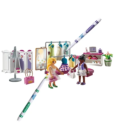 Playmobil Color with Crayola - Fashion Boutique