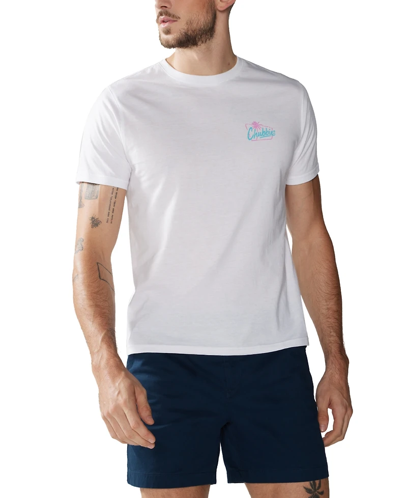 Chubbies Men's The Club Soto Relaxed-Fit Logo Graphic T-Shirt