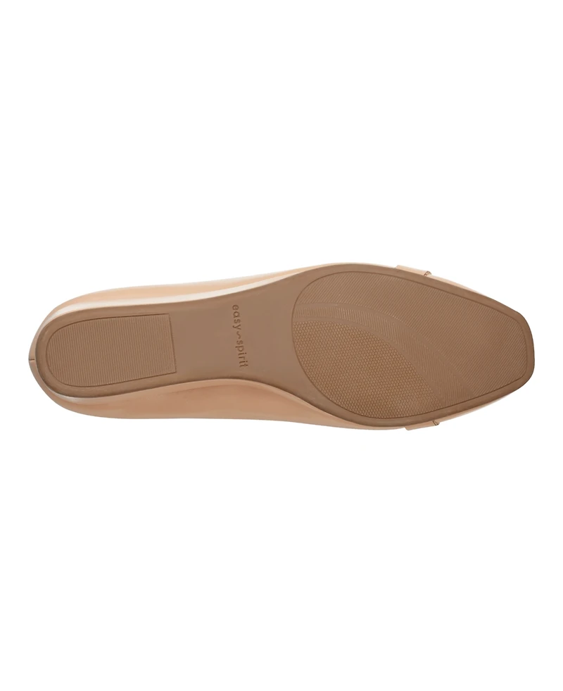 Easy Spirit Women's Gerta Slip-On Square Toe Dress Wedges