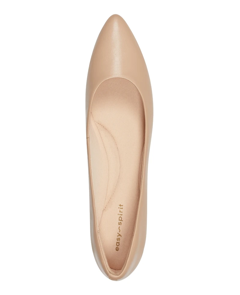 Easy Spirit Women's Fellia Slip-On Pointy Toe Dress Flats