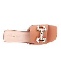 Fashion To Figure Women's Octavia Heel Sandal - Wide Width