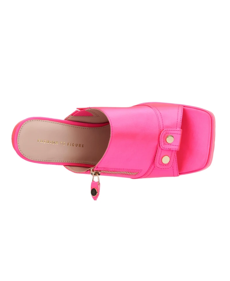 Women's Icelynn Platform Heel Slide Sandal - Wide Width