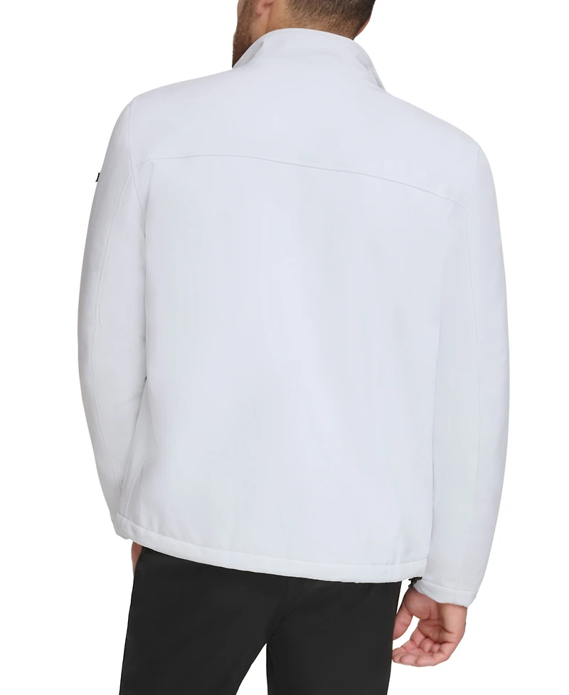 Calvin Klein Men's Sherpa Lined Classic Soft Shell Jacket