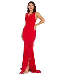 Dress the Population Women's Kathleen Ruffled Dress