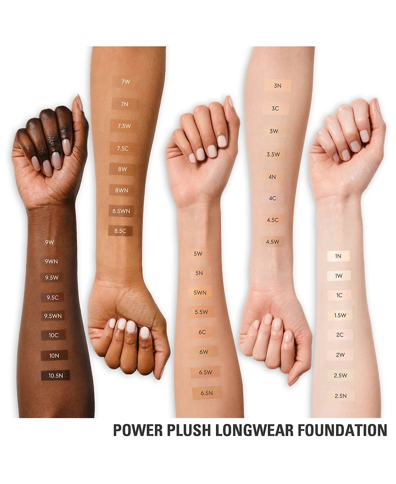 Kylie Cosmetics Power Plush Longwear Foundation, 1 oz.