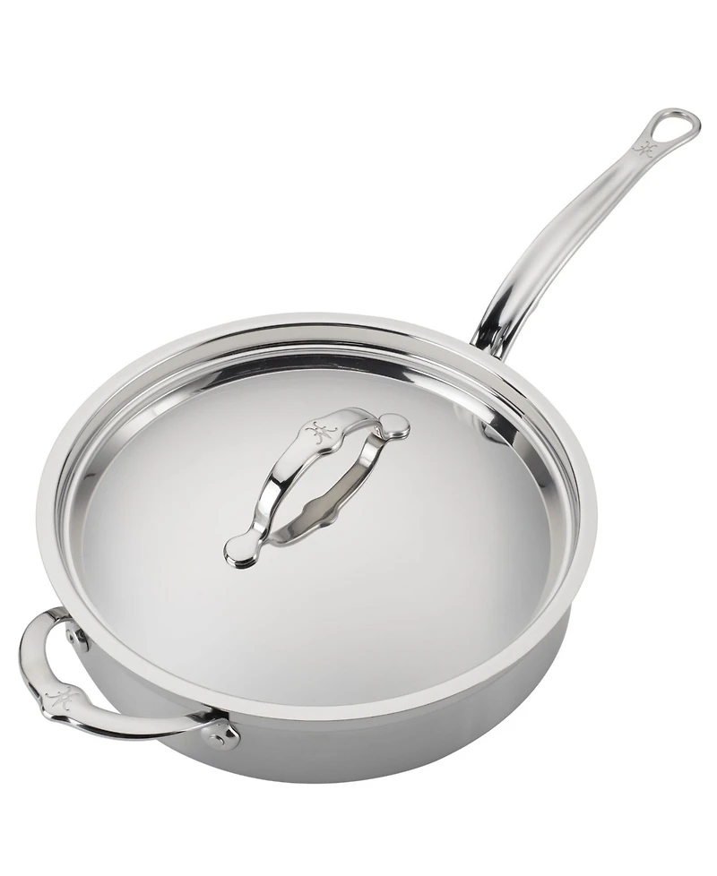 ProBond Clad Stainless Steel 3.5-Quart Covered Saute