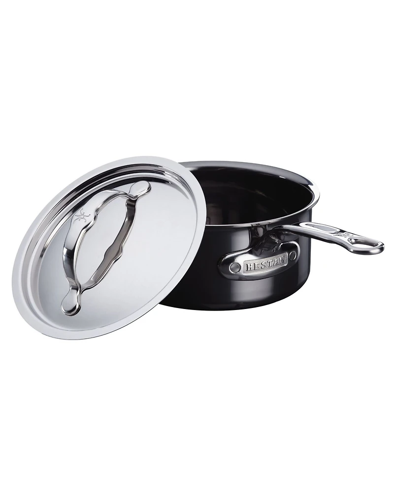 Hestan NanoBond Titanium Stainless Steel 1.5-Quart Covered Saucepan