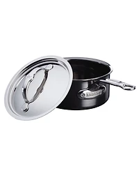 Hestan NanoBond Titanium Stainless Steel 1.5-Quart Covered Saucepan