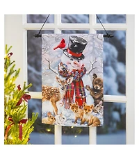 Forest Friends Garden Suede Flag