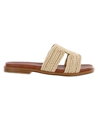 Mia Women's Poet Flat Slide Sandals