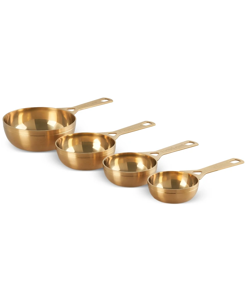 Le Creuset Gold-Tone Measuring Cups, Set of 4