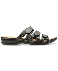 Clarks Leisa Cacti Q Triple Strap Slide Sandals
