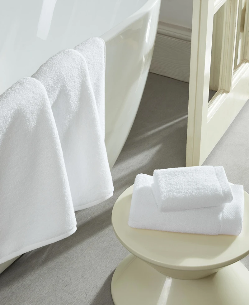 Calvin Klein Entwine Solid Cotton Terry 3-Piece Towel Set