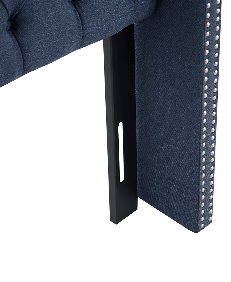 Madison Park Amelia 68.5" Fabric Upholstery Headboard
