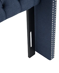 Madison Park Amelia 68.5" Fabric Upholstery Headboard