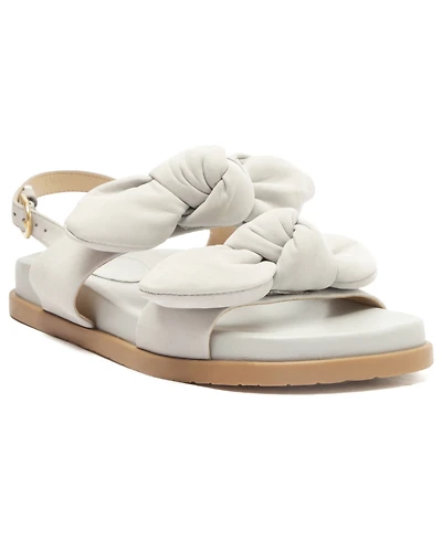 Arezzo Women's Melody Bow Footbed Sandals