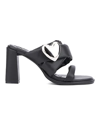 Olivia Miller Women's Lovey Dovey Heel Sandal