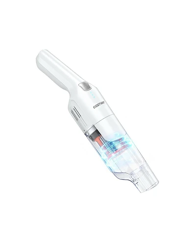 Lightweight Handheld Vacuum Cleaner Cordless Battery Powered Vacuum-White