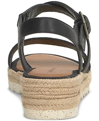 Lucky Brand Women's Trianna Strappy Espadrille Wedge Sandals