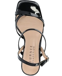 Journee Collection Women's Olivina Espadrille Block Heel Strappy Sandals