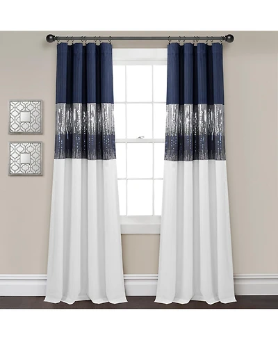 Lush Decor Night Sky 100% Lined Blackout Window Curtain Panel