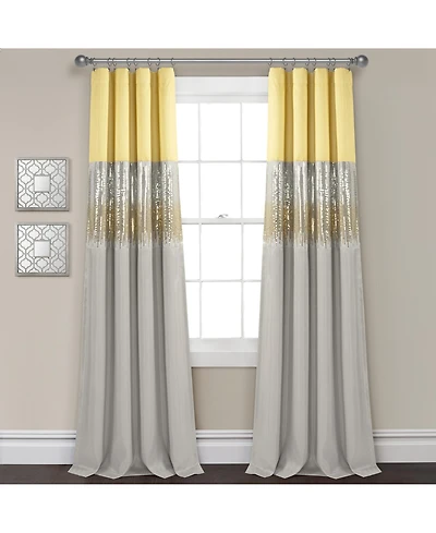 Lush Decor Night Sky 100% Lined Blackout Window Curtain Panel