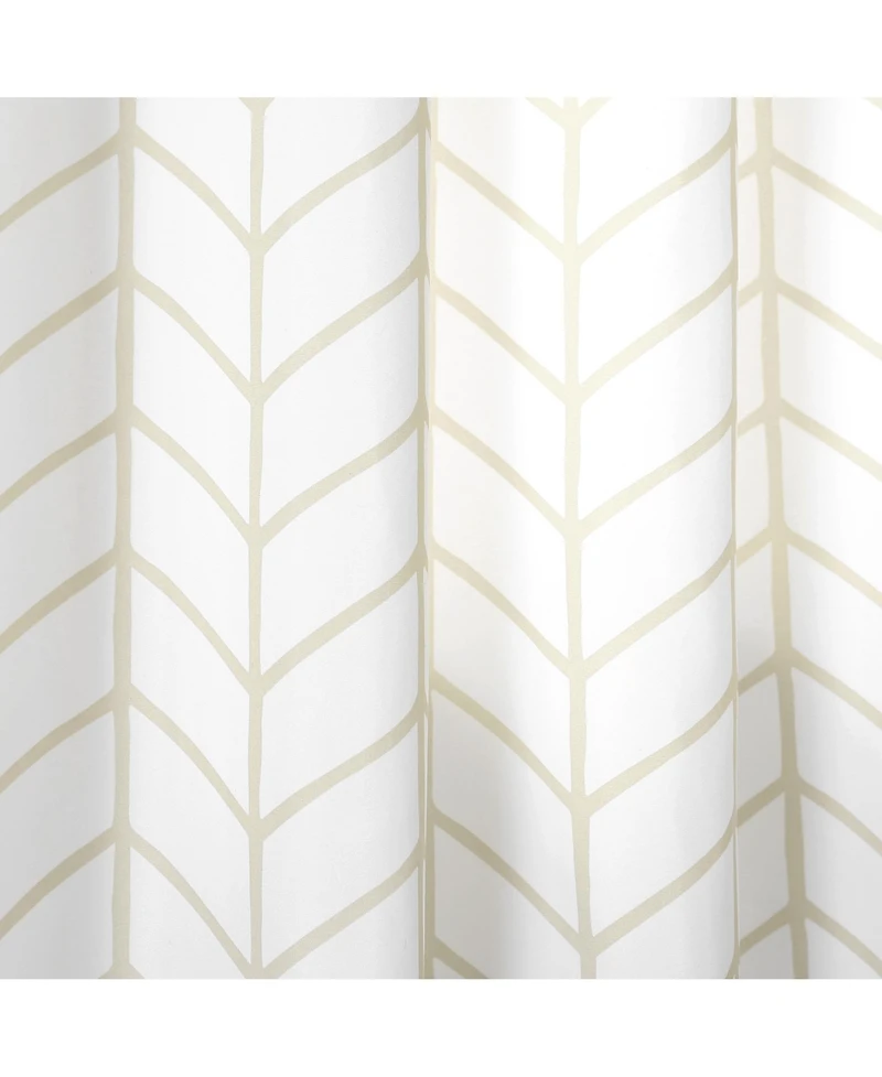 Calia Chevron Geo Window Curtain Panels