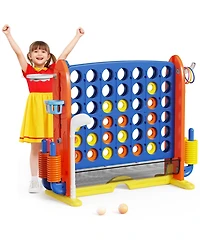 Inolait Kid s Playhouse Pretend Toy House For Boys and Girls 7 Pieces Toy Set